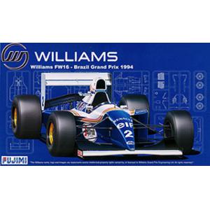 FUJIMI 090597-GP-18 1/20 威廉士車隊 FW-16方程式賽車/1994年.巴西站式樣