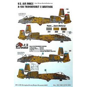 TIGER WINGS 32-117 1/32 美國 A-10A/B攻擊機適用隊徽水貼紙(一)