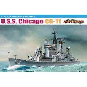 DRAGON 7121 美國.海軍 CG-11芝加哥級'芝加哥'巡洋艦