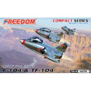 FREEDOM 162704 Q版飛機--美國.空軍 F-104/TF-104'星'戰鬥機
