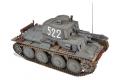 PANDA HOBBY 16001 1/16 WW II德國.陸軍 Pz.Kpfw.38(T)Ausf.D/F型輕型坦克