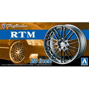 AOSHIMA 053713 1/24 #38 TRAFFICSTAR公司 RTM 20英吋輪框及輪胎