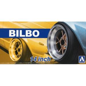 AOSHIMA 053751 1/24 #42 BILBO公司 14英吋輪框及輪胎