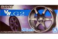 AOSHIMA 055175 1/24 #83 RAYS 公司 VR.G2 20英吋輪框及輪胎