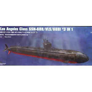 HOBBY BOSS 83530 1/350 美國.海軍SSN-688'洛杉磯'級核動力攻擊潛水艇/3合1