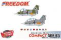 團購-預先訂貨--FREEDOM 162705 Q版--北約組織.德國空軍 F-104/TF-104'星'戰鬥機(1盒2架入)