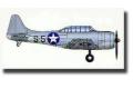 TRUMPETER 03402 1/700 WW II美國.海軍 SBD'無畏'俯衝轟炸機