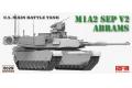 麥田模型/RFM RM-5029 1/35 美國.陸軍 M1A2 SEP V2'亞伯拉罕'坦克 (標準版,半鏈接履帶)