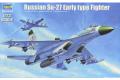 TRUMPETER 01661 1/72 俄羅斯.蘇愷公司SU-27早期生產型'側衛'戰鬥機