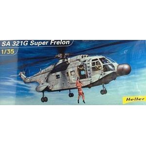 HELLER 80489 1/35 法國.海軍 法國宇航公司 SA-321G'超級黃蜂'直升機
