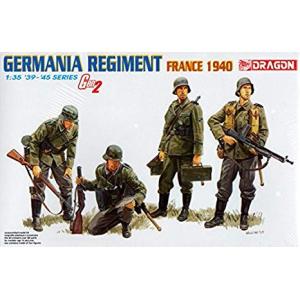 DRAGON 6281 1/35 WW II德國.陸軍 1940年駐法國大德意師軍團人物/GEN2