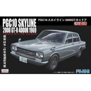 FUJIMI 038582 1/24 日產汽車 '天際線/SKYLINE'2000 GT-R 4門(PGC10)轎跑車/1969/1970年分選擇車型