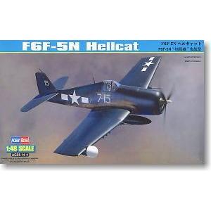 HOBBY BOSS 80341 1/48 WW II美國.海軍 F6F-5N'地獄貓'夜間型戰鬥機