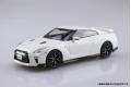 AOSHIMA 056394-07-B 1/32 快樂做模型系列--#07-B 日產汽車 GT-R轎跑車/珍珠白色/免膠水黏合.按扣SNAP模型