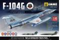 預先訂貨--A.MIG-8405 1/48美國.洛克希德飛機公司 F-104G'星'戰鬥機/含金屬蝕...