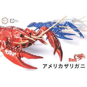 FUJIMI 170831 自由研究.生物篇--#24 小龍蝦(紅色)/免膠水黏合 CRAYFISH(RED)
