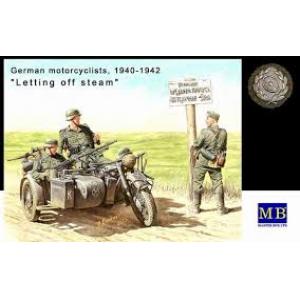 MASTER BOX 3539 1/35 WW II德國.陸軍 1940-43年摩托車兵人物