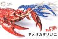 FUJIMI 170831 自由研究.生物篇--#24 小龍蝦(紅色)/免膠水黏合 CRAYFISH...