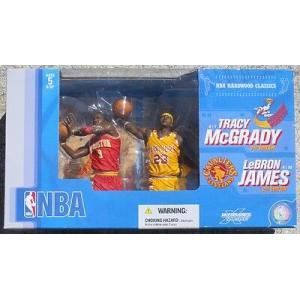 McFarlane Toys 7623277 美國.NBA球星系列--休士頓隊#1號.TRACY MCGRADY & 騎士隊#23號.LeBRON JAMES人物