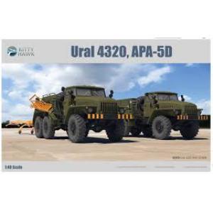 KITTY HAWK KH-80159 1/48 俄羅斯.空軍 URAL-4320卡車 APA-5D油罐車