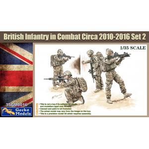 GECKO MODELS 35GM0016 1/35 英國.陸軍 2010-16年戰鬥步兵人物組SET.2
