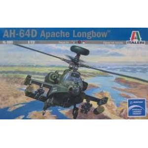 ITALERI 080 1/72 美國.陸軍 AH-64D'長弓阿帕契'攻擊直升機 