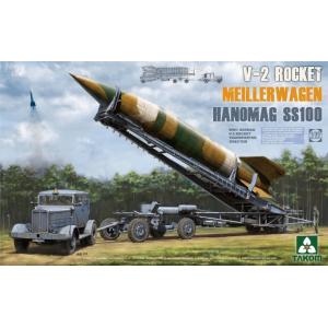 團購.TAKOM 2030 1/35 WW II德國.空軍 哈諾馬格公司SS-100重型拖車&V-2火箭機動發射架