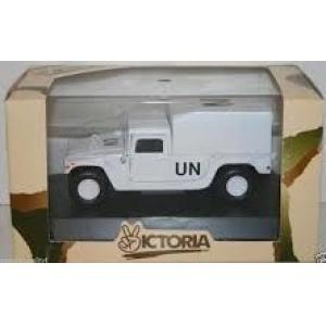 VICTORIA R-004 1/43 聯合國維和部隊 '悍馬車'(含軟蓬)