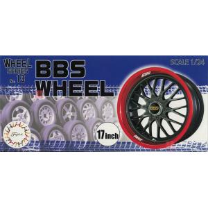 FUJIMI 193540 1/24 輪胎系列--#13 BBS公司 17吋輪框及輪胎