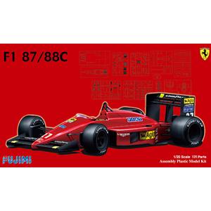 FUJIMI 091983-GP-6 1/20 法拉利車隊 F1-87/88C方程式賽車/義大利.日本賽事選擇式樣