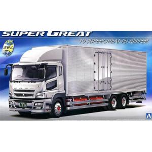 AOSHIMA 009901 1/32 三菱.扶桑汽車 SUPER GREAT 10 SUPERGREAT-FU冷凍卡車