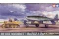 TAMIYA 61082 1/48 WW II德國.空軍 梅賽斯密特公司 ME-262 A-2a'飛燕/Schwalbe'戰鬥機帶Sd.Kfz 2履帶帶摩托車