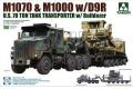 團購.TAKOM 5002 1/72 美國.陸軍 M-1070 & M-1000拖車組帶D-9R工兵...