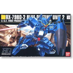 BANDAI 5060973 1/144 HGUC版--#077 RX-79BD-2蒼藍宿命2號機 BLUE DESTINY UNIT 2