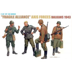 DRAGON 6563 1/35 WW II德國.陸軍 1943年'巴爾幹'半島結盟軍人物組