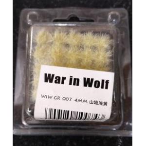 WAR IN WOLF GR-007 1/35 模型場景情景用品--山地淺黃色草蔟