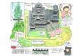 FUJIMI 500850 1/700 名城系列--#1熊本城 KUMAMOTO CASTLE