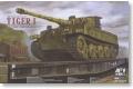 AFV CLUB 35S25 1/35 WW II德國.陸軍 Sd,Kfz.181 Ausf.E'老虎I'坦克/鐵路運輸狀態