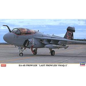 預先訂貨--HASEGAWA 02335 1/72 美國.海軍 格魯曼公司EA-6B'徘迴者'電子作戰飛機/最後的徘迴者VMQ-2中隊塗裝式樣 