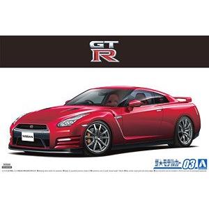 AOSHIMA 05857 1/24 日產汽車 R35 GT-R'東瀛戰神'轎跑車/2014年分