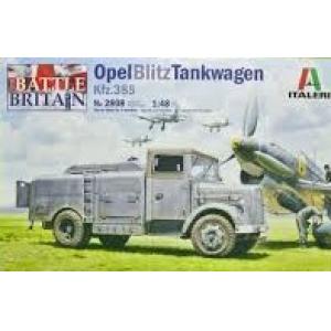 預先訂貨--ITALERI 2808 1/48 WW II德國.空軍 歐寶公司 Kfz.385'閃電式'加油卡車