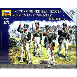 ZVEZDA 6808 1/72 1812-1814年.拿破崙俄法戰爭時期--蘇聯.步兵人物