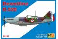 RS MODEL 92255 1/72 WW II法國.空軍  帝瓦丁公司 D-520'圖魯茲'戰鬥...