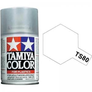 TAMIYA TS-80 TS-80 噴罐/透明消光  SPRAY/FLAT CLEAR