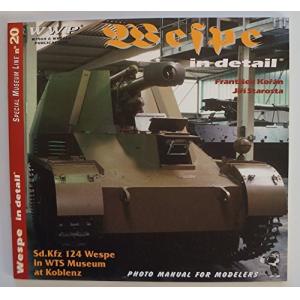 WWP出版社 N#20-416106 IN DETAIL系列--WW II德國.陸軍 Sd.Kfz.124'黃蜂'坦克殲擊車