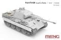 團購.MENG MODELS TS-046 1/35 WW II德國.陸軍 Pz.Kpfw.V Ausf.A'黑豹'A早期生產型坦克