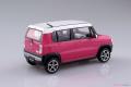AOSHIMA 054154-01-B 1/32 鈴木汽車 HESTLER方塊車/金屬糖果粉紅色/免塗裝免膠水黏合,卡緊SNAP模型