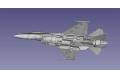 HMA GARAGE 757502 1/144 機動警察.劇場版2--美國.空軍 F-16(改)'夜戰隼式'戰鬥機