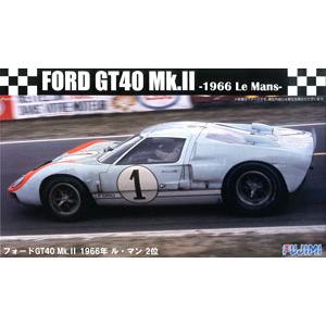 FUJIMI 126043-RS-32 1/24 福特汽車 GT40 MK.II賽車/1966年力曼賽事1號車式樣