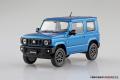 AOSHIMA 057780-08-C 1/32 鈴木汽車 JIMNY吉普車/活潑金屬藍色/免塗裝免膠水黏合,卡緊/SNAP系列